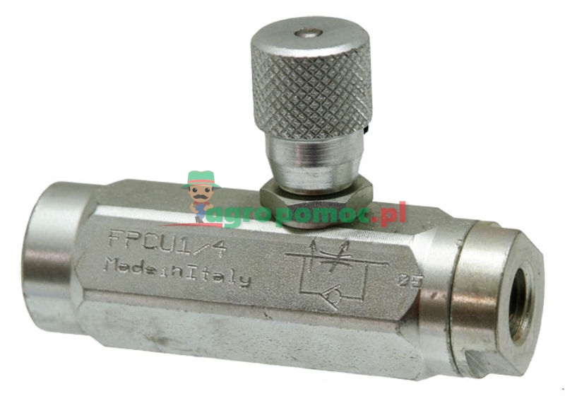 Zawór dławiący G1/2 z kompensacją ciśnienia | ZWST-08 | zdjęcie nr 1