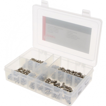 Asortyment smarowniczek 140 części