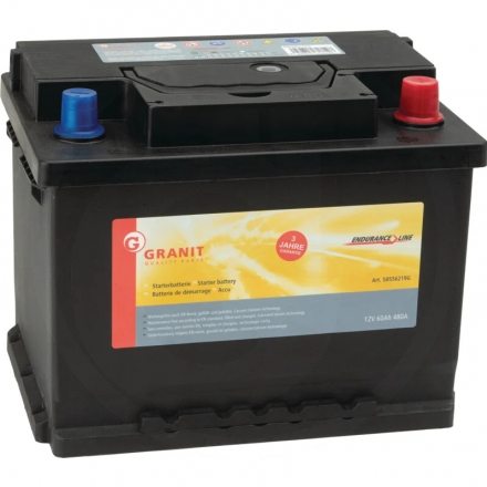 Akumulator 12V 62Ah zalany | 56015, 56093, 56111, 56216, 5634000613162