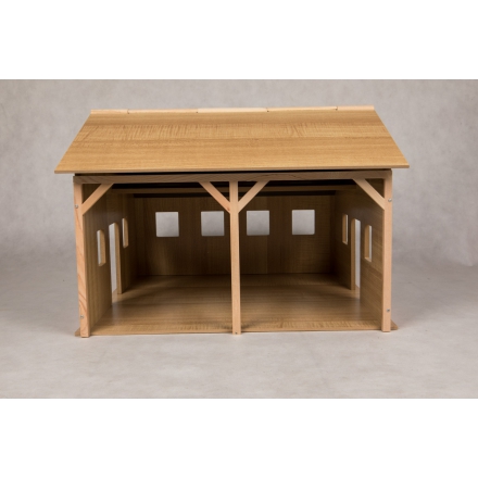 Kids Globe Drewniana szopa na traktor