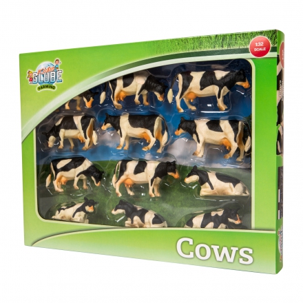 krowy czarno-białe Kids Globe 12x