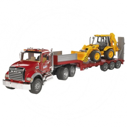 Ciężarówka z naczepą niskopodwoziową | 83235906