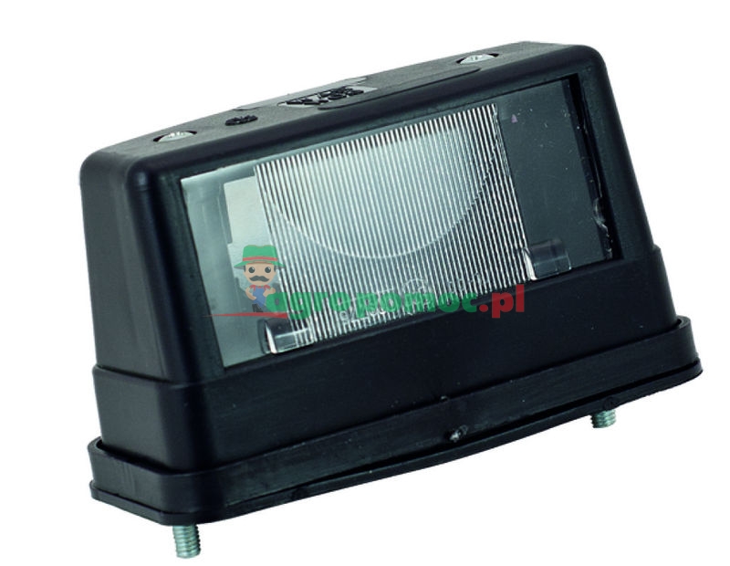 AGTECH Lampa podświetlana tablicy rejestracyjnej W 08 | 48 / WAŚ