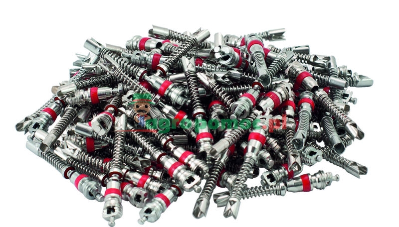 AGTECH Wkład zaworu dętki długi pakowany po 100 szt. | WZDD 07