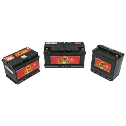 Banner 12V 62Ah zalany