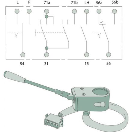 Bosch Hebel-, Kombischalter
