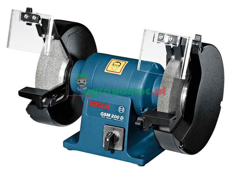 BOSCH Szlifierka podwójna GSM 200 D  (prąd trójfazowy)