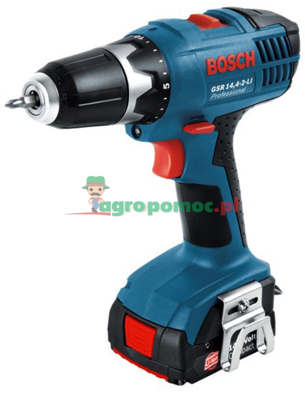 BOSCH Wiertarka akumulatorowa GSR 14,4-2-LI DB + L-Boxx,
