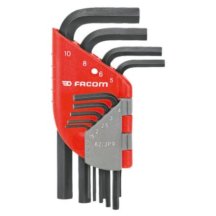 FACOM Klucz trzpieniowy sześciokątny - zestaw | 82H.JP9