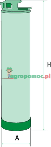 Filtr dokładny powietrza | AF26396