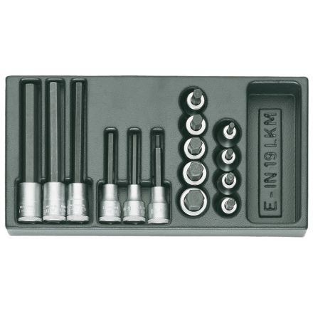 GEDORE Końcówki wkrętakowe 1/2" | 1500 ES-IN 19 LKM