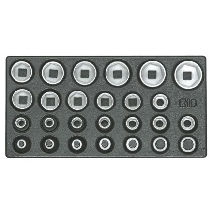 GEDORE Nasadki do kluczy nasadowych 1/2" | 1500 ES-19