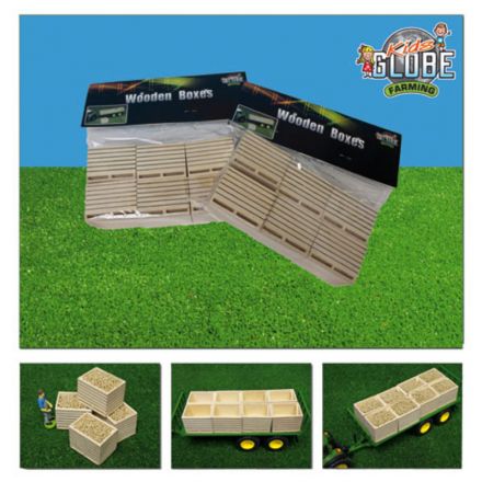 Kids Globe Drewniana skrzynka na ziemniaki