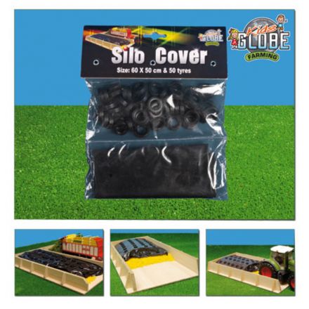 Kids Globe Folia silosowa i 50 opon