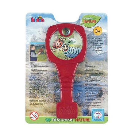 Klein Lupa ręczna z pincetą