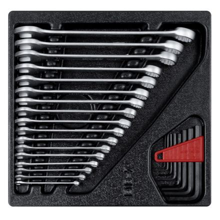 Klucz szczękowo-oczkowy - zestaw