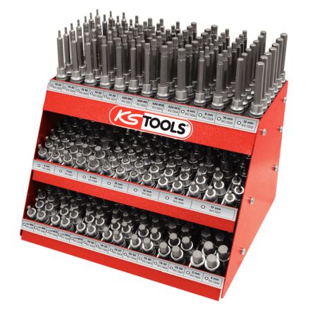 KS Tools 1/2" Bit-Stecknuss-Display, 371-tlg.