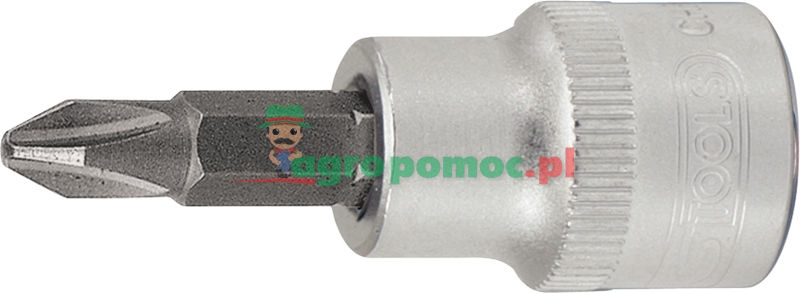 KS Tools 1/2" Bit-Stecknuss für Kreuzschlitz-Schrauben PH, PH2