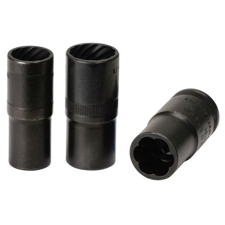 KS Tools 1/2" Spiralausdrehnuss, 17mm