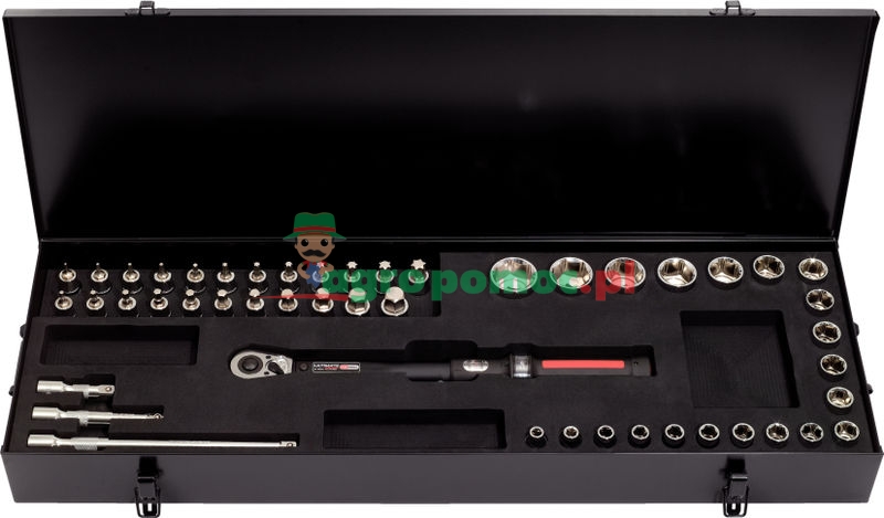 KS Tools 1/2" ULTIMATEprecision Drehmomentschlüssel-Werkzeugsatz 10-100 Nm, 48-tlg.