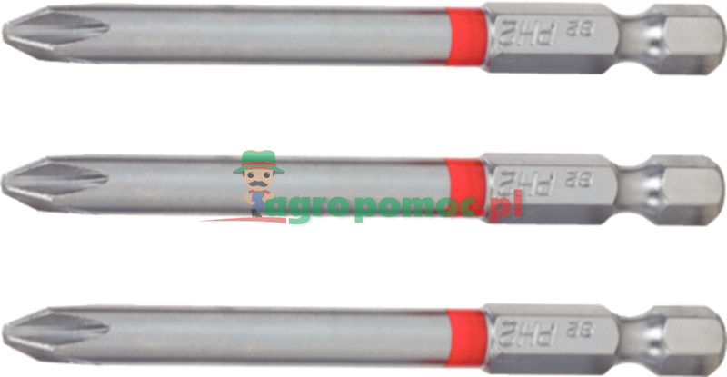 KS Tools 1/4" CHROMEplus® Bit für Kreuzschlitz-Schrauben PH, 75mm, PH3