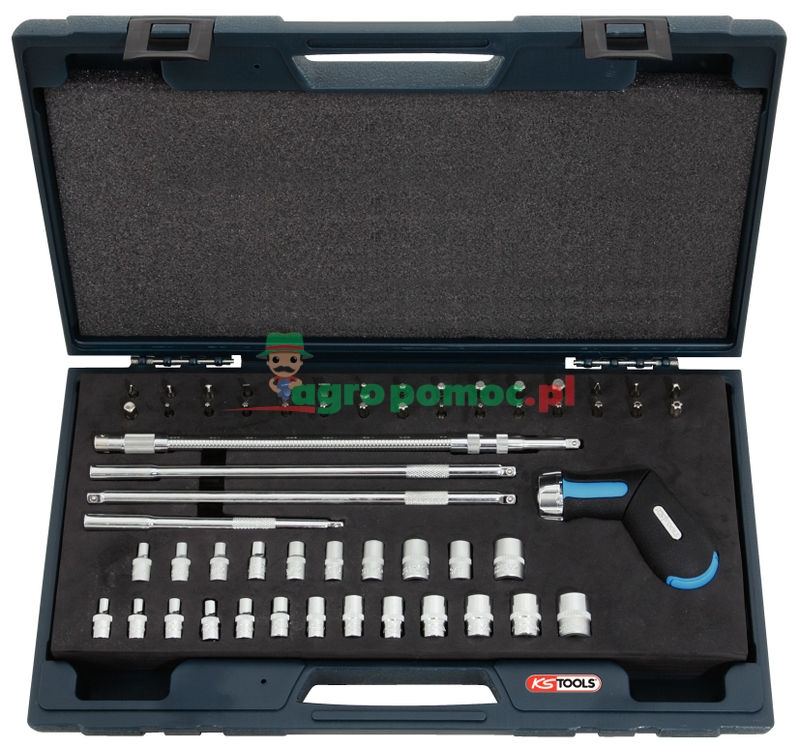 KS Tools 1/4" GEARplus® Ratschenschraubendreher-Satz, 58-tlg.