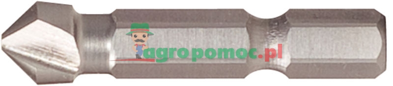 KS Tools 1/4" HSS Co Kegel- und Entgratsenker-Bit 90°, 6,3mm