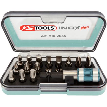 KS Tools 1/4" INOXplus® Bit-Satz, 18-tlg.