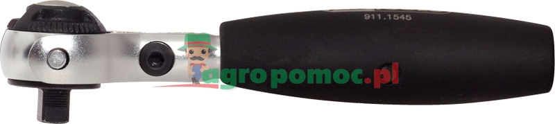 KS Tools 1/4" Mini-grzechotka z wahliwą główką, 72 krotne uzębienie