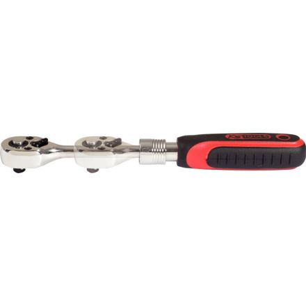 KS Tools 1/4" Teleskop-Umschaltknarre, 72 Zahn