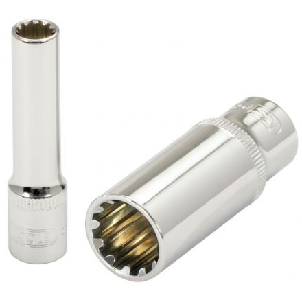 KS Tools 1/4" TRIPLEplus® Stecknuss, lang, 7mm