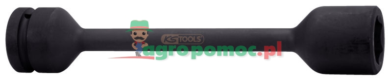 KS Tools 1" Sechskant-Torsions-Kraftstecknuss, extra lang, 27mmx350Nm