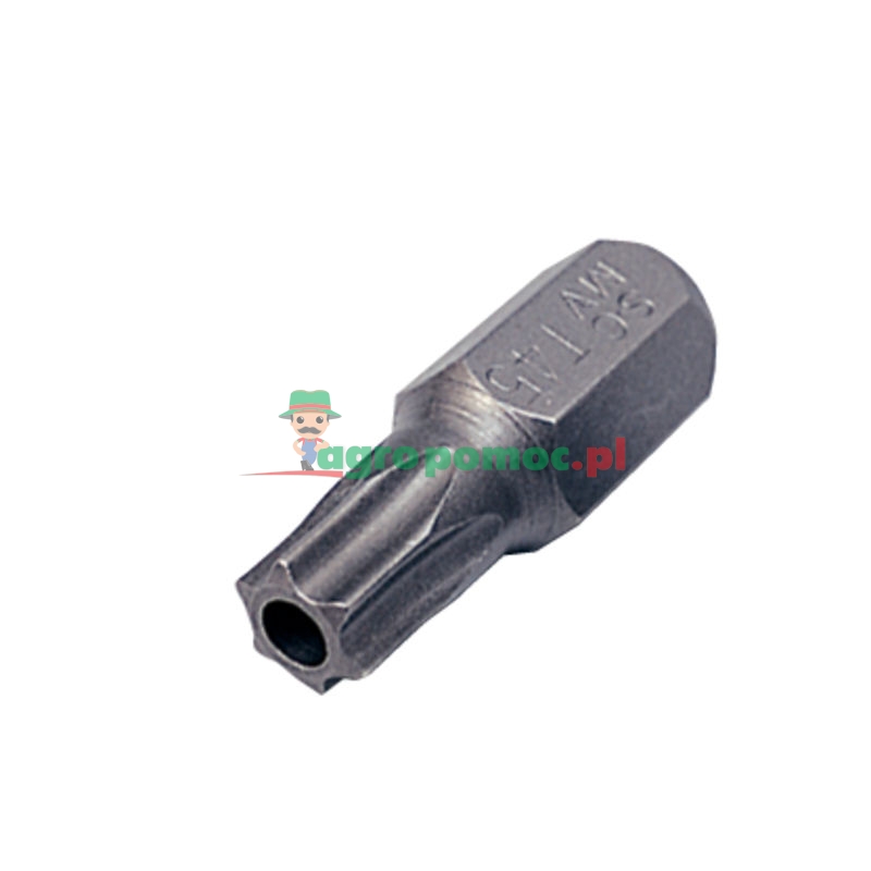 KS Tools 10mm CLASSIC Bit für TX-Schrauben mit Stirnlochbohrung, L=30mm, TB30