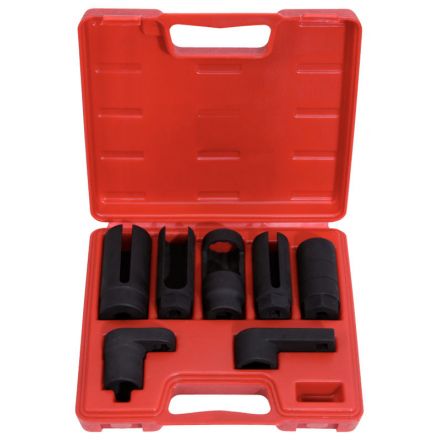 KS Tools 3/8"+1/2" Sensoren-Stecknuss-Satz, 7-tlg.