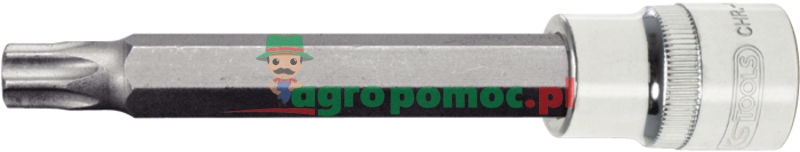 KS Tools 3/8" CHROMEplus® Bit-Stecknuss für TX-Schrauben, lang, T20
