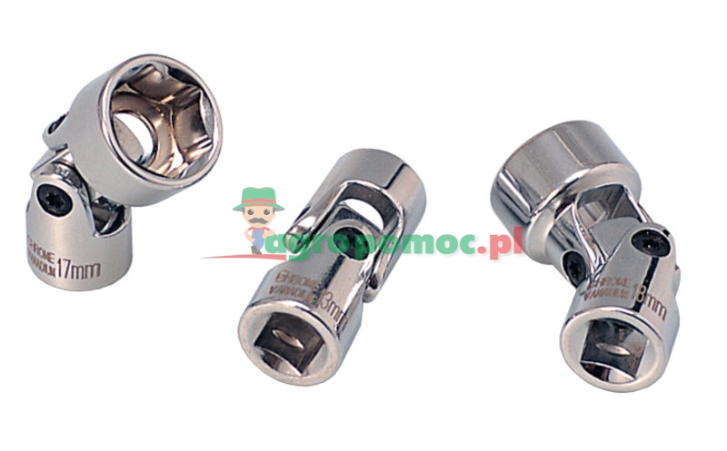 KS Tools 3/8" CHROMEplus® Sechskant-Stecknuss mit Gelenk, 12mm