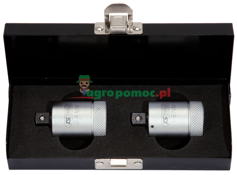 KS Tools 3/8" Drehmomentbegrenzer-Adapter-Satz, 2-tlg., 18-24Nm