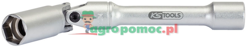 KS Tools 3/8" Glühkerzen-Gelenknüsse, lang, L=150mm, 12mm