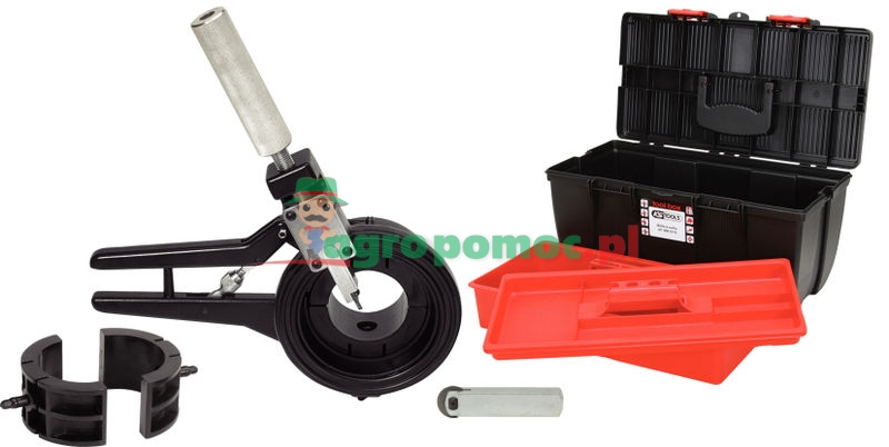 KS Tools Abstech- und Anfasgerät-Satz, 6-tlg., 50-75mm