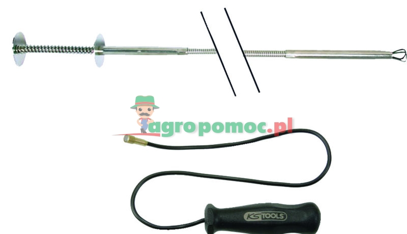 KS Tools Chwytaki pazurowe i podnosniki magnetyczne - zestaw