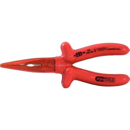 KS Tools CLASSIC 1000V Flachrundzange, 200mm