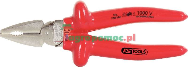 KS Tools CLASSIC 1000V Kraft-Kombinationszange, 205mm