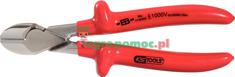 KS Tools CLASSIC 1000V Kraft-Seitenschneider, 180mm