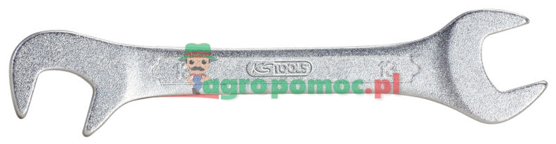 KS Tools CLASSIC Doppel-Maulschlüssel, 15° und 75° abgewinkelt, 4,5mm