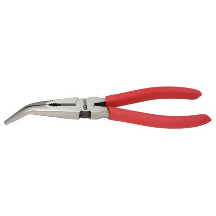 KS Tools CLASSIC Flachrundzange, gebogen, 200mm