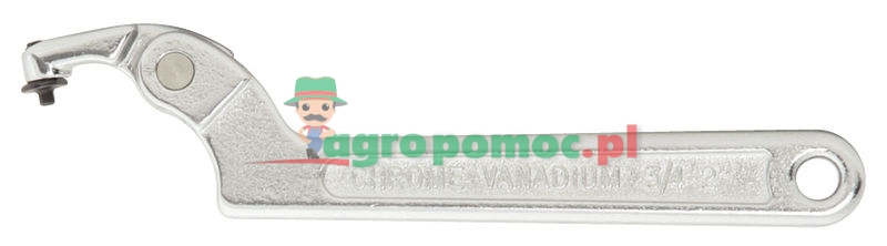 KS Tools CLASSIC Gelenk-Hakenschlüssel mit Zapfen, 114-158mm