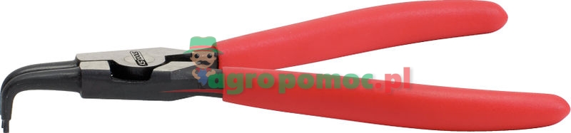 KS Tools CLASSIC Szczypce do pierścieni osadczych zewnętrznych, wygięte, 130mm