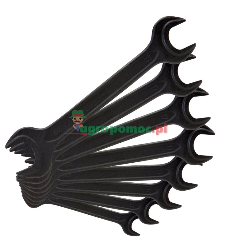 KS Tools Doppelmaul-Kraftschlüssel-Satz, 10-tlg., 6x7-30x32mm