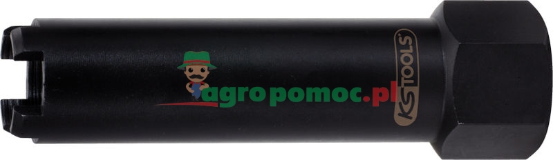 KS Tools Druckschrauben-Zapfenstecknuss Typ 3, 122mm