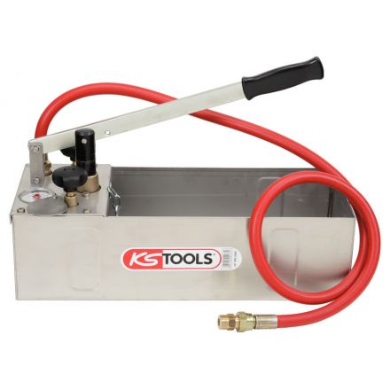 KS Tools Edelstahl-Druck-Prüfpumpe, 12 Liter